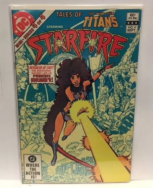 Tales Of The new Ado Titans #4 Starfire (1982) Vf- 1st print Dc Comics