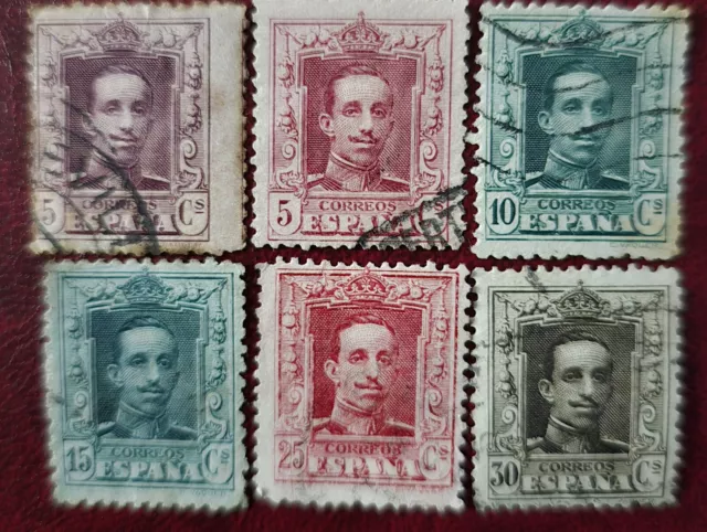 Sellos  España 1930 Rey Alfonso XIII