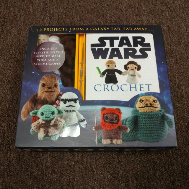 Star Wars Crochet Kit Yoda Stormtrooper