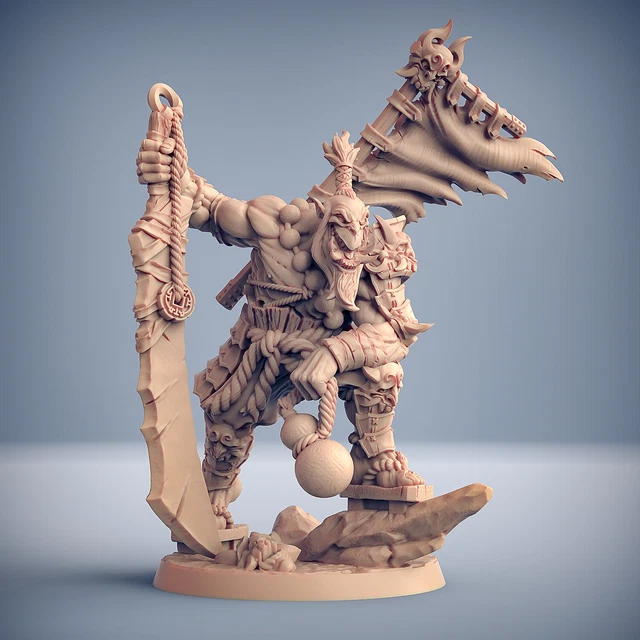 Warlord Miniature – Lola, Overlords Hero Unpainted 25mm Fantasy Figure For Tabletop Gaming
