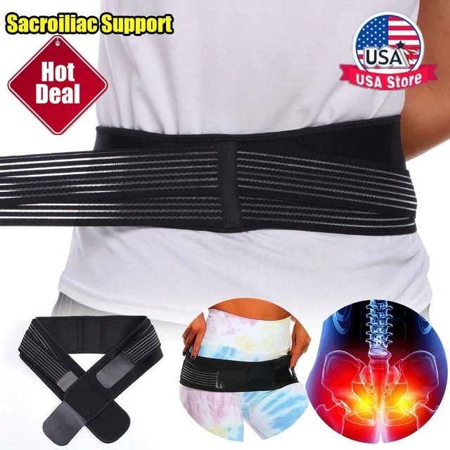 PELVIC LOWER BACK Support Sacroiliac Hip Belt Si Joint Pain for Women