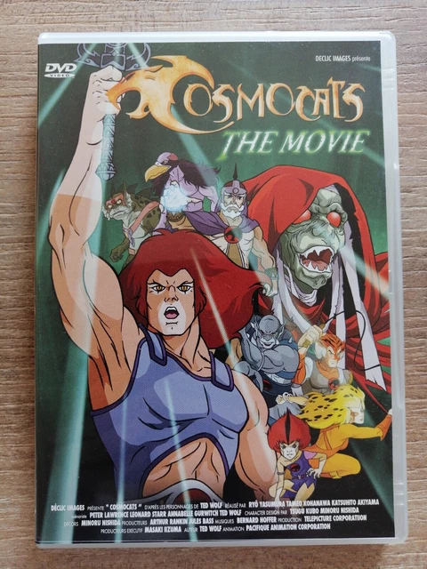 Rare dvd COSMOCATS le film Thundercats the movie Manga Dessin animé années 80