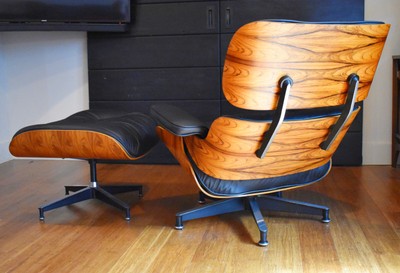 RESTORED BRAZILIAN ROSEWOOD Eames lounge chair and ottoman by Herman Miller $9,950.00 - PicClick