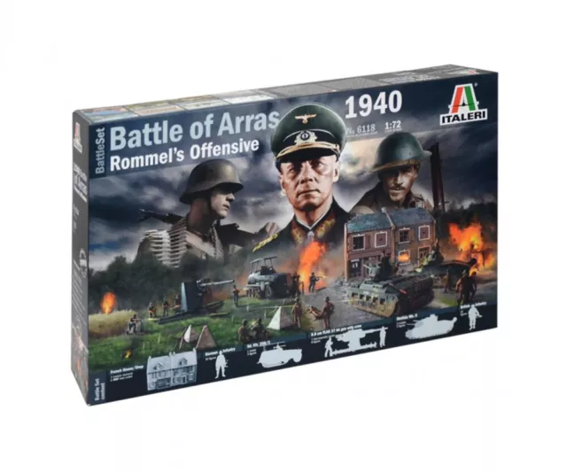 Italeri 1/72 Battle-Set: Battle of Arras'40 Nr 510106118