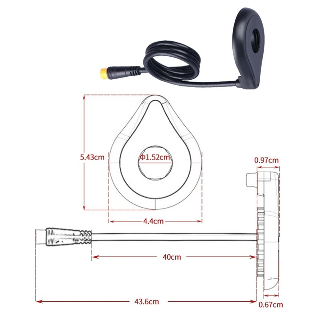 Sensore Di Velocità PAS Per E-Bike - Sistema Di Assistenza Al Pedale, Magnete Per Raggi - Foto 12