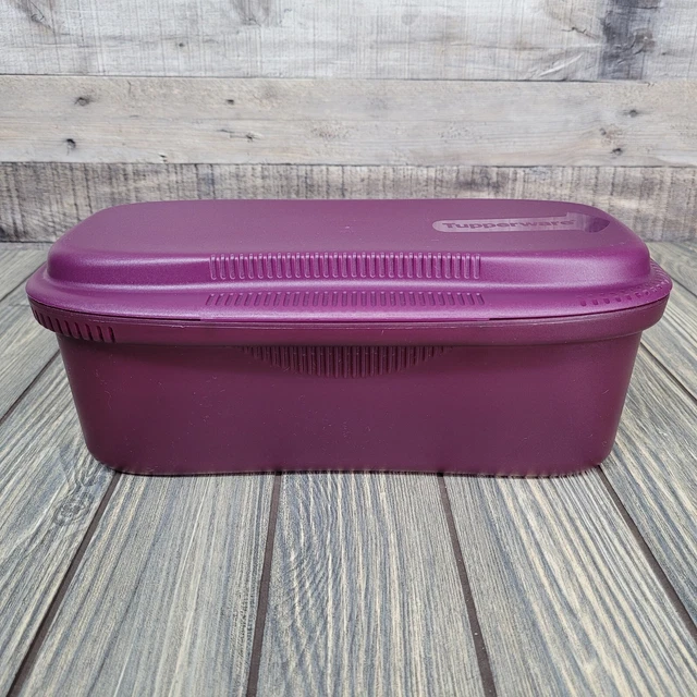 TUPPERWARE MICROWAVE PASTA Maker Spaghetti Cooker/Strainer 6775 8c