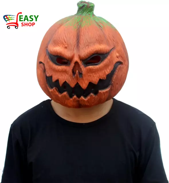 Festa in Costume Di Halloween Maschera in Lattice a Testa Zucca