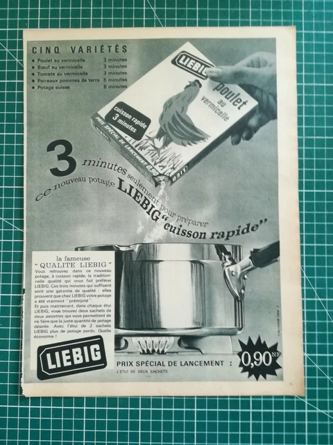 Ancien Chapeau Publicitaire POTAGES LIEBIG – Tour De France – Calot De Collection
