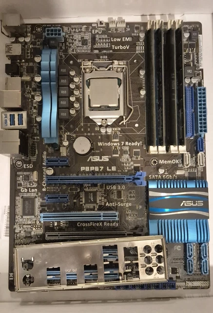 ASUS P8P67-LE LGA1155 Intel Core i5-2500 CPU 12GB DDR3 RAM EUR 34
