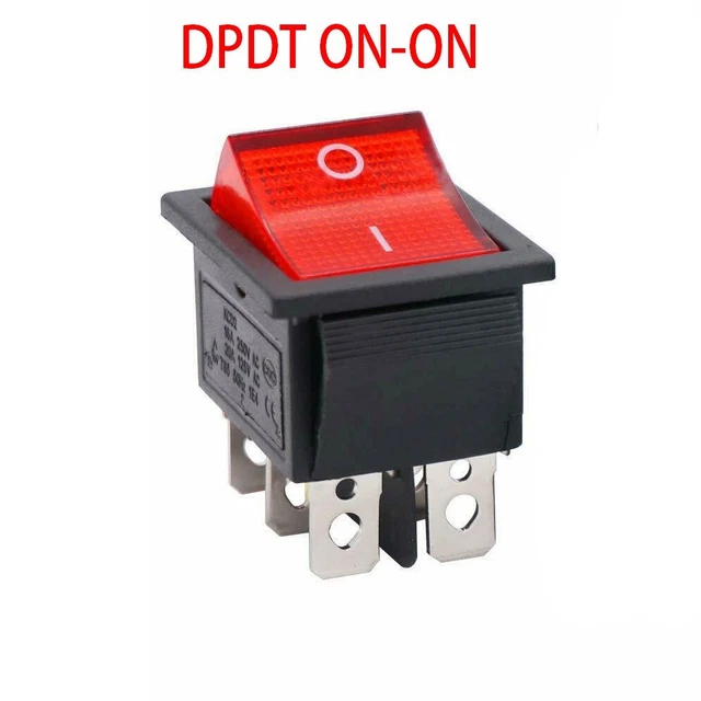 10 pezzi SS22F25-G7 2 posizioni DPDT 2P2T montaggio a