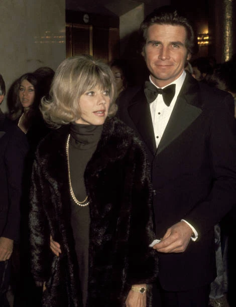 JAMES BROLIN AND Wife Jane Cameron Agee at 45th academy Awar - 1973 Old