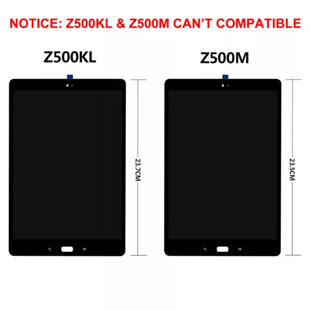 Neu TOUCH & LCD Für Asus Zenpad 3S 10 Z500M Screen P027 Z500KL P001 Z500 + Tools