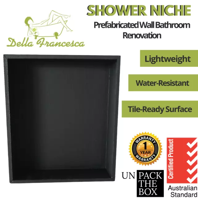 Shower Niche Prefabricated Wall Bathroom Renovation Prefabricated 4 Sizes