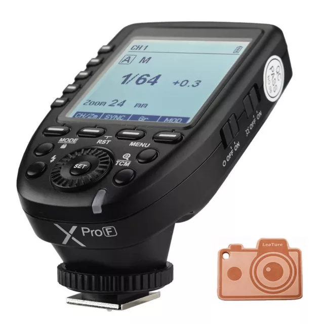 AU Godox XPro-F 2.4G TTL Wireless Camera Flash Trigger Transmitter for Fujifilm