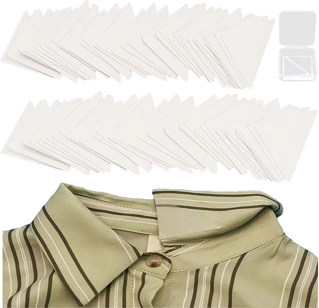 Shirt Collar Sticker, Thickened PVC Collar Anti-Warping Edge Shaper 20/40/60pcs
