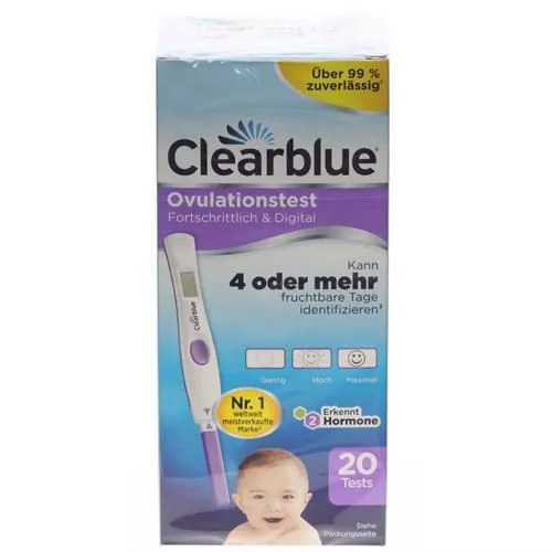 CLEARBLUE Ovulationstest fortschrittlich & digital, PZN 13827787