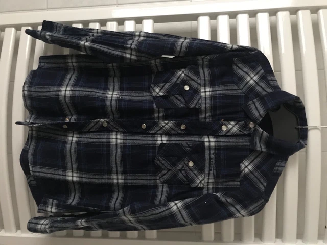 Camicia bambini 10anni I-DO usato in ottime condizioni quadretti blu