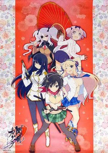 Tapestry Senran Kagura -Real Shadows Of Girls- B2