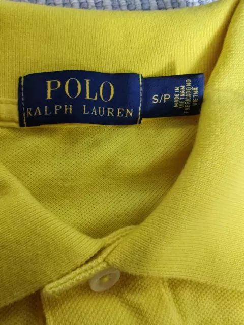 POLO RALPH LAUREN Classic Fit Mesh Polo Shirt size Small S £27.00 ...
