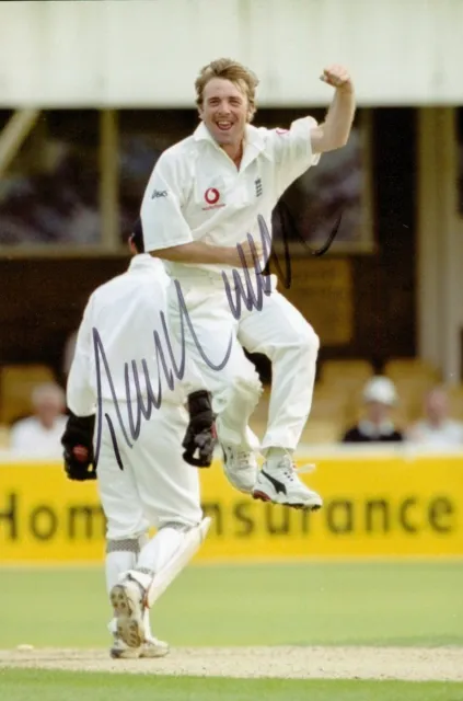Phil Tufnell Signed 6x4 Photo Middlesex Cricket England Ashes Autograph + COA