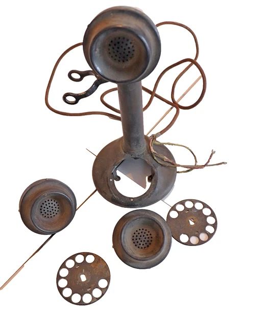 VINTAGE CANDLESTICK TELEPHONE Phone Parts Repair 52.50 PicClick