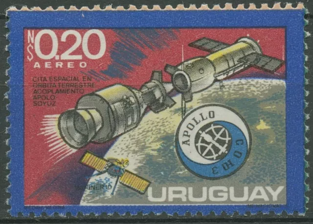 Uruguay 1975 Unabhängigkeit Amerikas Raumfahrt 1359 postfrisch Blockeinzelmarke