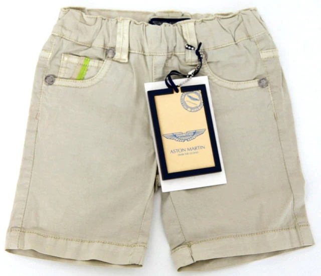 Pantaloni bambini Aston Martin pantaloncini pantaloncini pantaloni taglia 62/68 3-6 mesi UK 2 ANJE4208