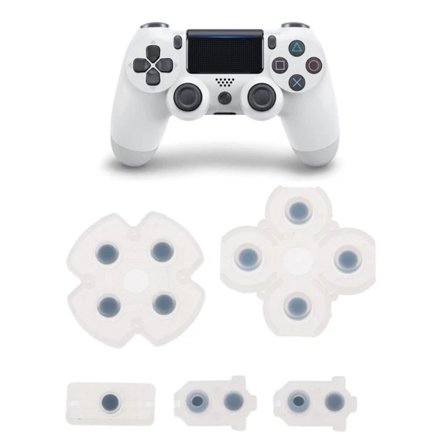 Pulsanti Pellicola Conduttiva Parte Di Riparazione Per Controller PS4 Dual Shock 80 50mm Dimensioni Compatte Leggere