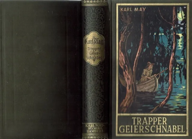 Karl May Bücherei Bamberg Band 54 " Trapper Geierschnabel " Roman