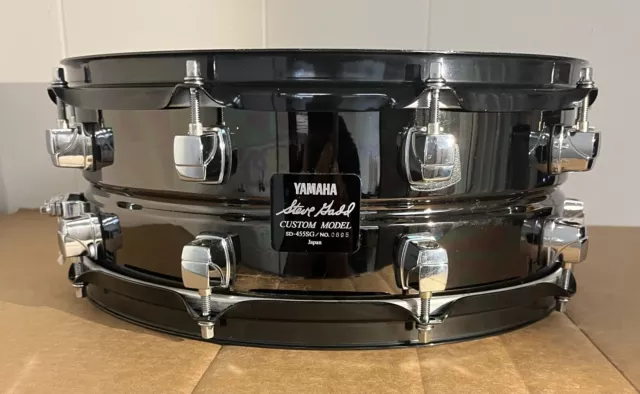 YAMAHA SD-455SG STEVE Gadd Signature Snare Drum. Free Shipping $305.00 ...