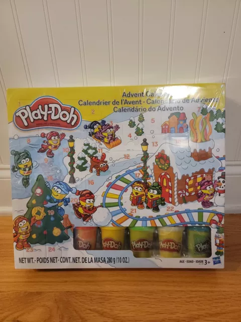 Play-Doh Advent Calendar Interactive Creative Kids Molding Clay Playmat 3