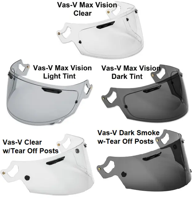 Genuine Arai Shield/Visor VAS-V Max Vision RX7V RX7X Corsair-X QV-Pro Chaser-X