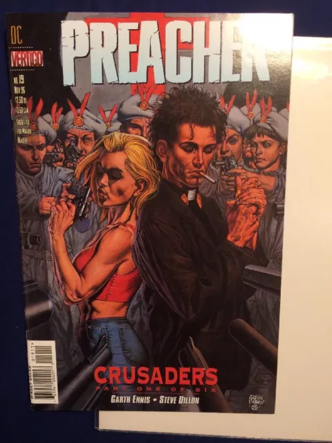 Preacher #19 (Oct 1996, DC Vertigo) Garth Ennis Steve Dillon Glen Fabry NM+ 9.6