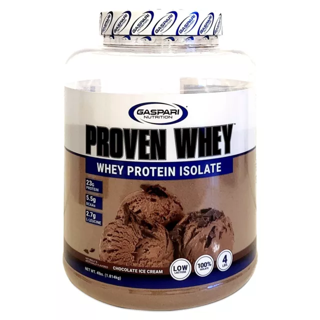 Gaspari Nutrition Proven Whey Protein Isolate 1,8 kg 100% Molkeneiweiß Isolat