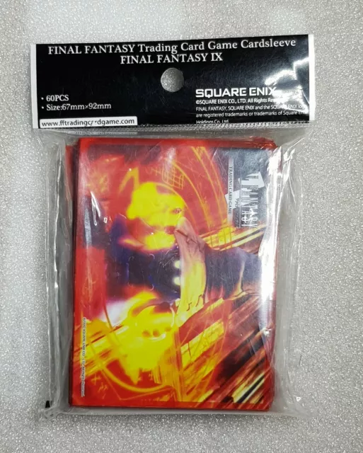 Final Fantasy IX Trading Card Game Cardsleeve 60 Protège carte de jeux NEUF