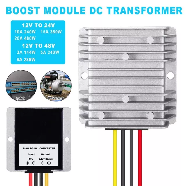 Régulateur de tension DC 12V à 48 V économie d'énergie pour faible consommat