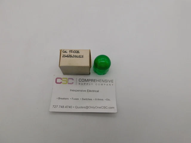 0T-Cg1L - Siemens Allis Ot-Cg1L Green Replacement Lens 25-620-244-028 - Nib