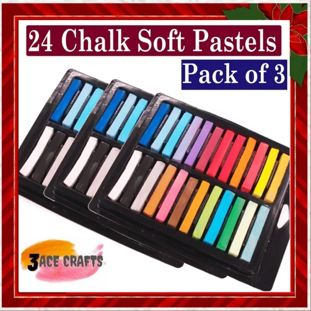  Emraw Chalk Dustless Chalk Non-Toxic Jumbo Color Chalkboard  Chalk School Office and Sidewalk Outdoor Chalk Block Bundle for Art and  Home Board Chalk Pack of 15 : Office Products