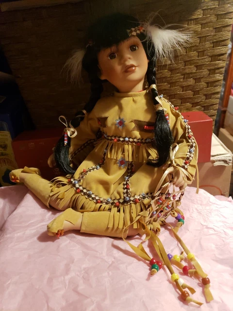 American Princess Porcelain Doll "Winema" Heritage Signature Collection