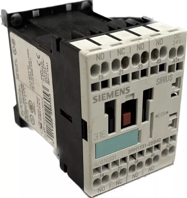 Interruttore di alimentazione Siemens SIRIUS 3RH1131-2BB40