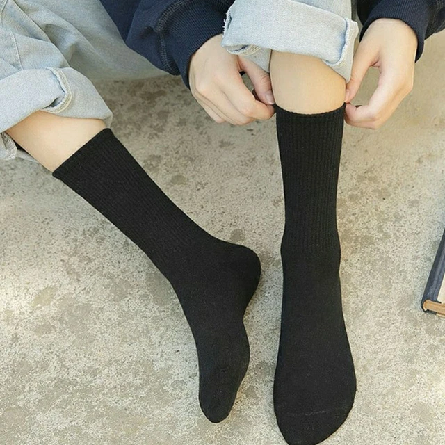 6 Pairs Stocking Socks Four Seasons Socks Outdoor Socks Calf 6