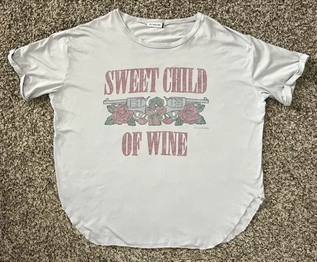 Sweet Child Of Wine The Laundry Room G&R Wine Drinking Oversized LG 25” X 29”