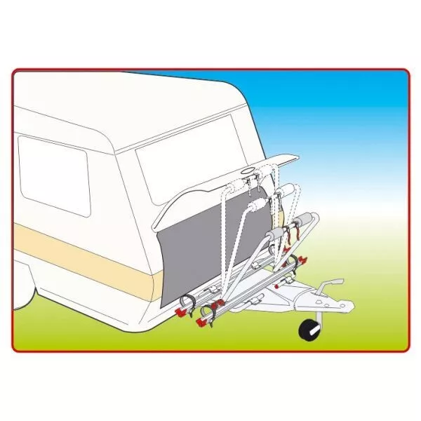 Fiamma Deichselfahrradträger Carry-Bike Caravan XL A der preiswerte und kompakte 3