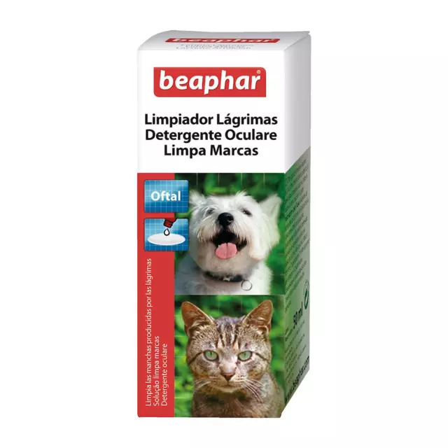 Beaphar Limpiador de Lágrimas Perro y Gato 50ml.