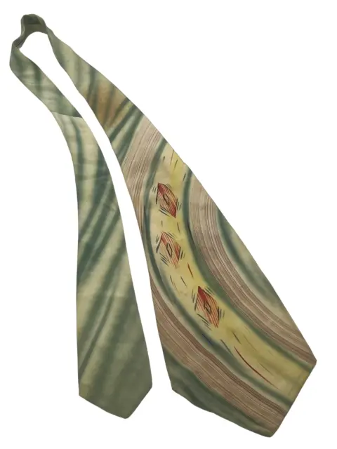 40s Vintage 1950s Neckties 1930s Necktie 1940s Ties 40's Tie 1940's 50X4.6"