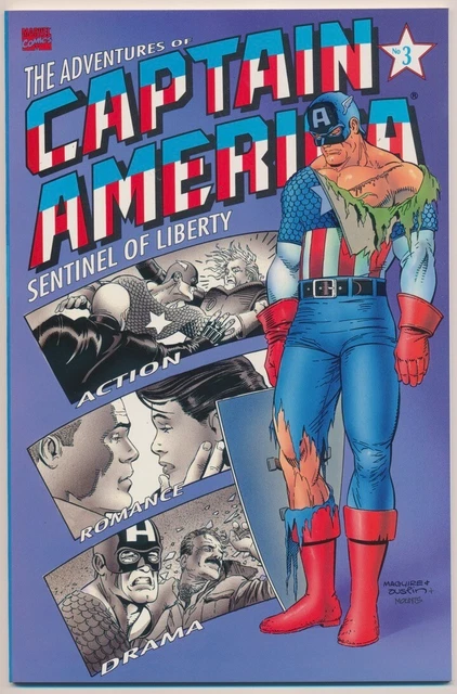 The Adventures of Captain America #3 Comic Book - Marvel Comics!