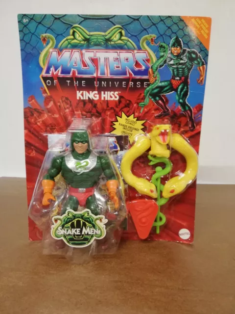 Masters of the Universe Origins King Hiss Deluxe Actionfigur - 14cm (HKM80)