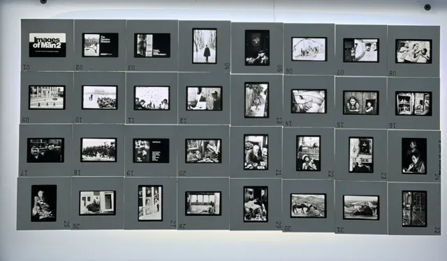MEGA RARE! Unique 73 Slides! Henri Cartier-Bresson The DecisIve Moment, 1973 ICP