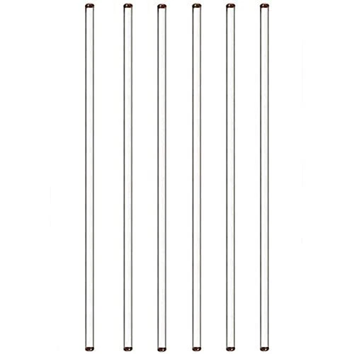 6pcs 20cm/7.9inch Glass Stirring Rod Stir Stick Heat Resistant Stirring Tool For