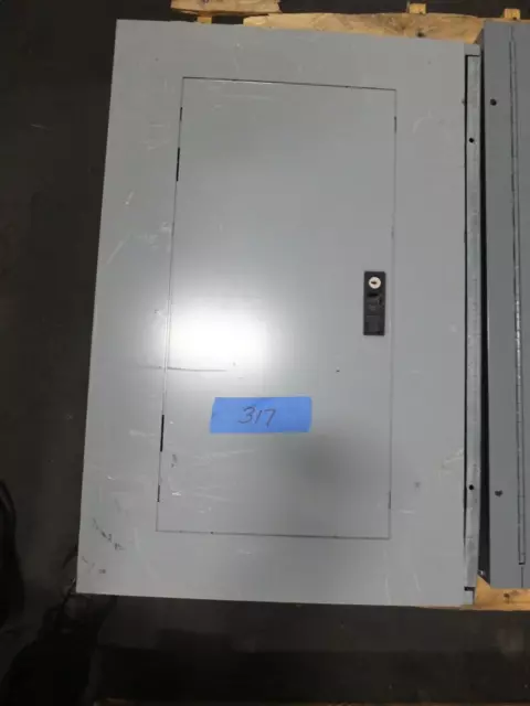 Ge - Aqf3241Ab - 100 A - 208/120 V - 24 Spaces - 3 Ph - Main Breaker Panel #317